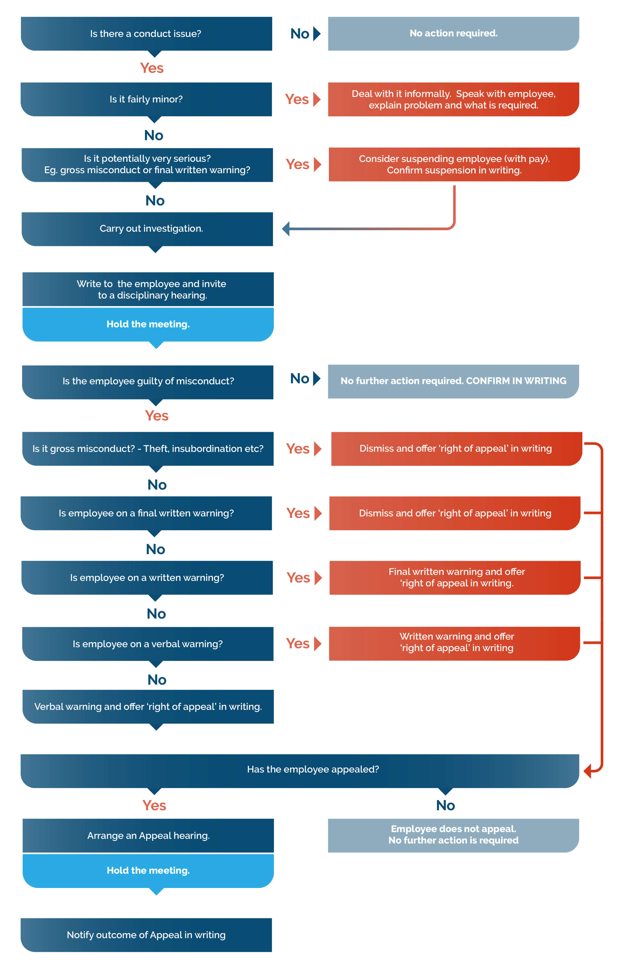 Disciplinary Flowchart