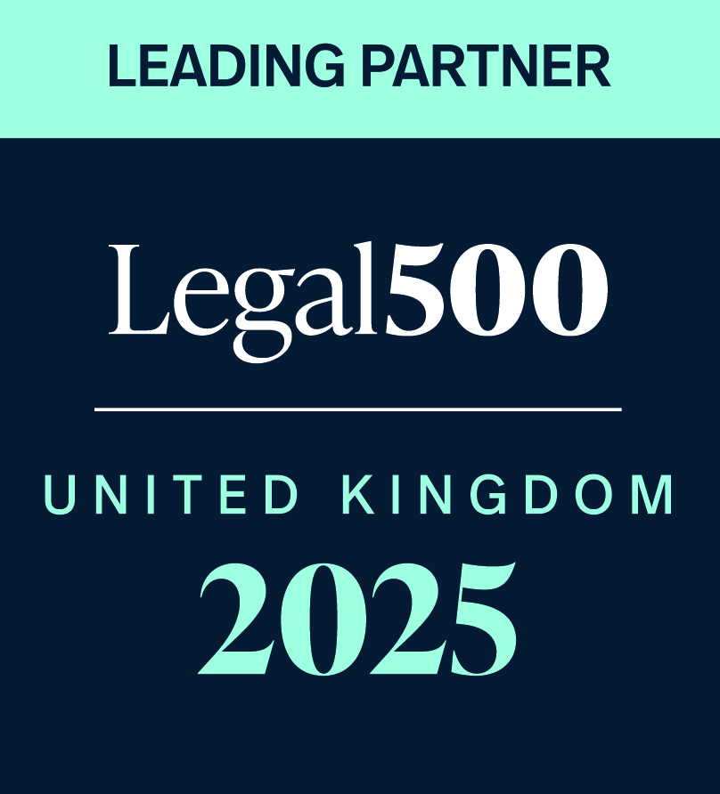 Teresa Davidson & Harriet Reid, Ranked Leading Partners in Legal 500 2025