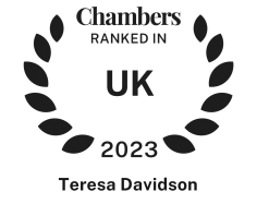 Ranked in Chambers and Partners UK 2023 - Teresa Davidson