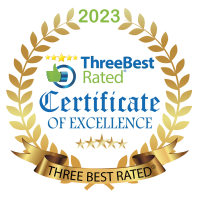 Certificate of Excellent Three Best Rated 2023