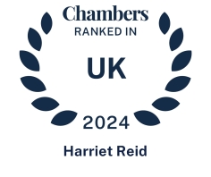 Chambers & Partners 2024 Harriet Reid, Winston Solicitors