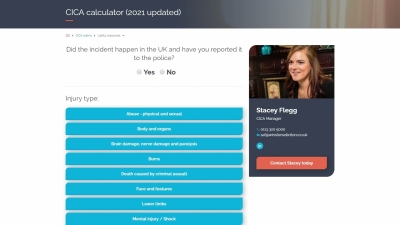 Embedded thumbnail for How to use the criminal injuries compensation calculator