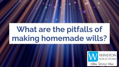 Embedded thumbnail for What are the pitfalls of making home made wills?