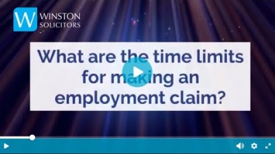 Embedded thumbnail for What are the time limits for making an employment claim?