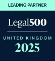 Legal 500 UK 2025 - Leading Partner at Winston Solicitors